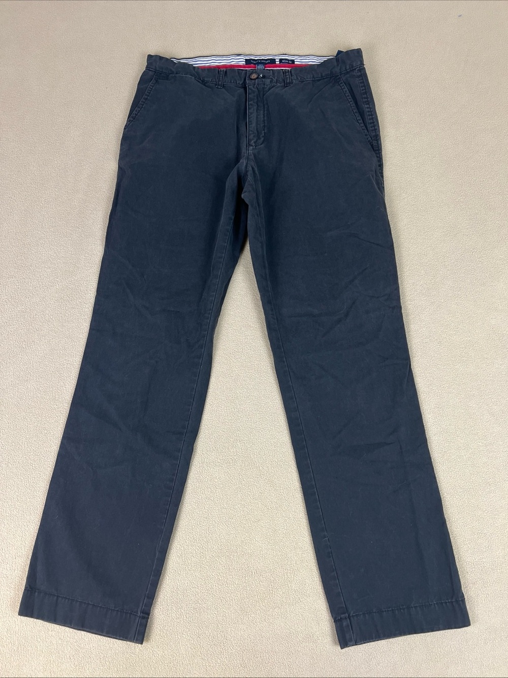 2011 Tommy Hilfiger Slim Fit Pants, Black. Casual, Travel. Men's Sz 36x34